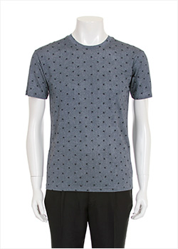 나염티셔츠 (그레이)