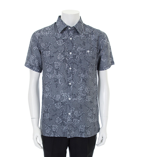 인견셔츠 풍기인견 남자 여름 반팔 셔츠 남방 (그레이)