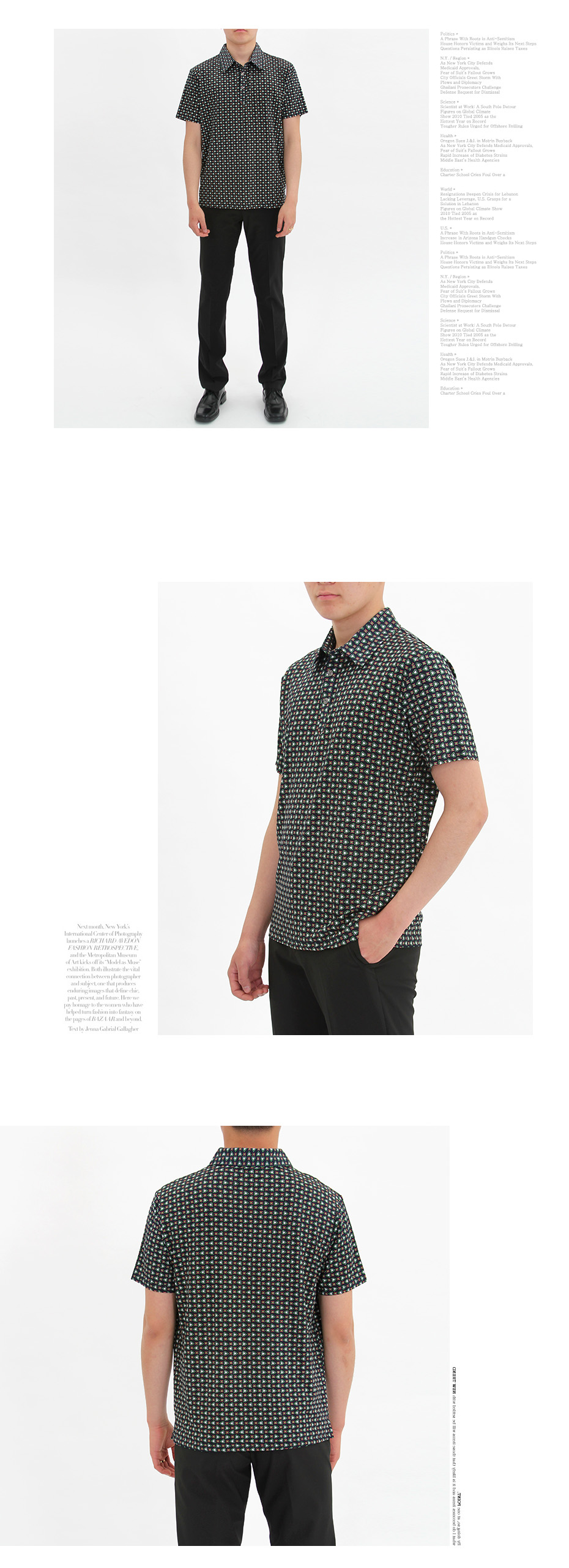 풍기인견 카라티셔츠