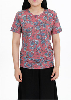 여성용 반팔티셔츠_19 (오렌지)