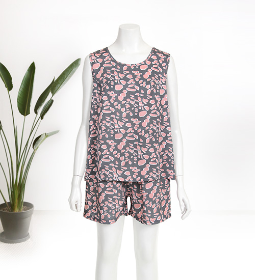 여성용 나시세트 (그레이)