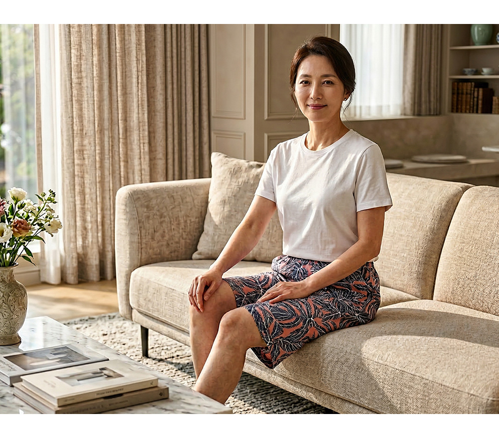 풍기인견 5부팬츠
