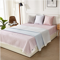 D로드 풍기인견 여름 피그먼트 스프레드 시원한 인견 패드