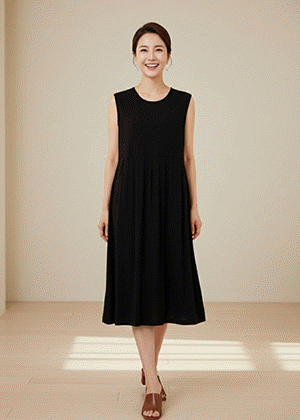 25 나시 다이마루 인견 홈웨어 원피스 (2Color)