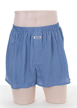 피넛 인견 사각 트렁크(블루)