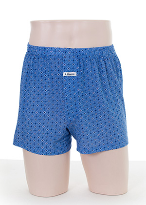 제우스 인견 사각 트렁크(블루)