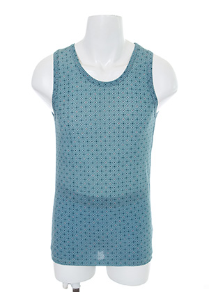 제우스 런닝 남성 여름 민소매 인견 속옷 (그린)