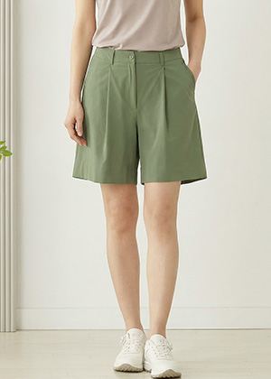 마르디PT - 풍기인견 골프 편한 반바지(그린)