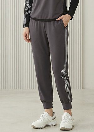 파인PT - 풍기인견 편한 조거 바지(그레이)