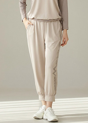 파인PT - 풍기인견 편한 조거 바지(베이지)