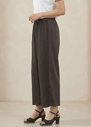 루틴PT - 풍기인견 와이드 편한 바지(그레이)