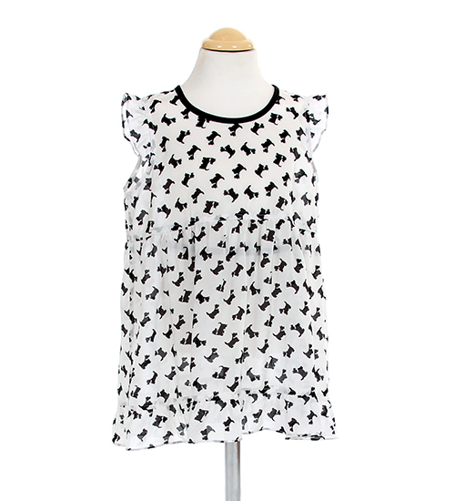 배색프릴원피스 (아가타)