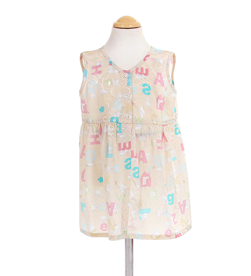 A라인 원피스(알파벳)