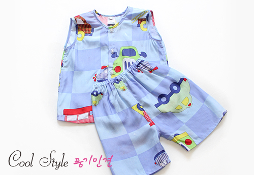 장난감나라 민소매 세트