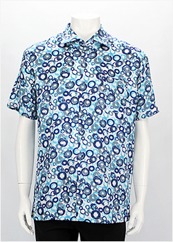 블루 버블링 셔츠